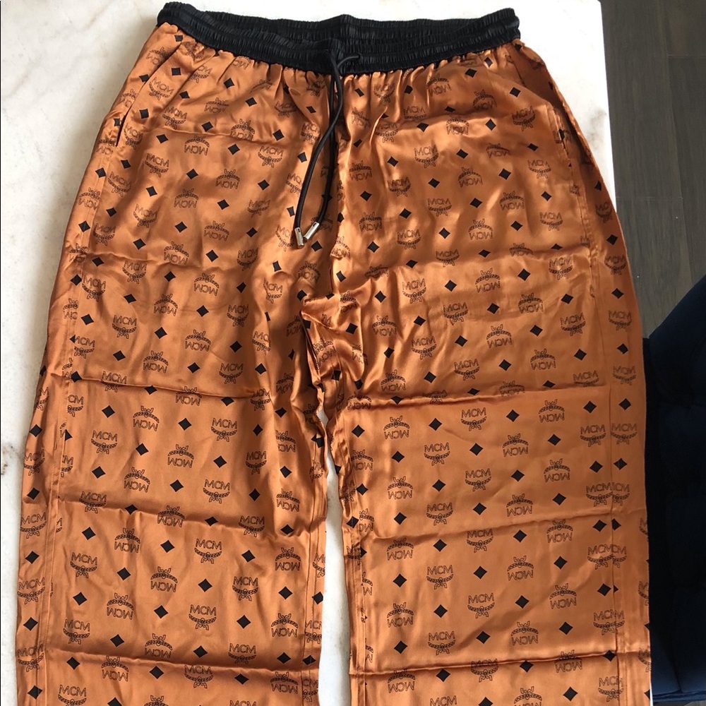 MCM silk pants